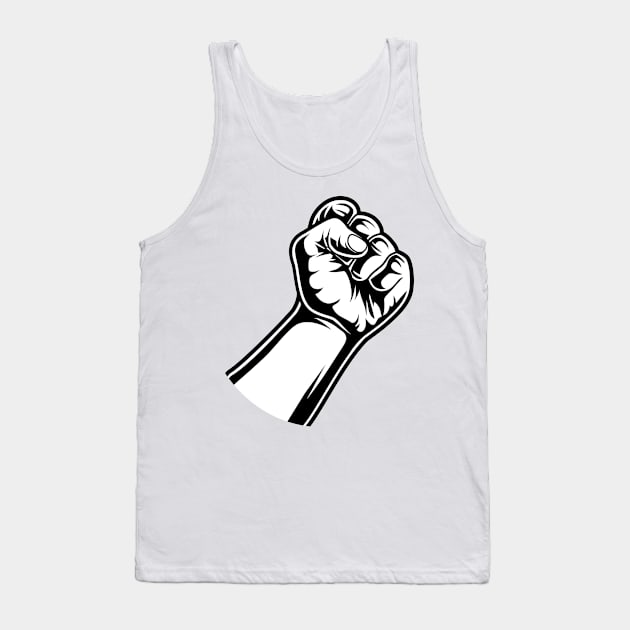 Fist Tank Top by ShirtyLife